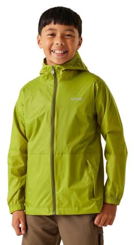 Regatta barn packa-it-jacka packaway vattentätt skal, andas och hållbar – perfekt för utomhus, promenader, vandring och camping