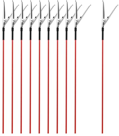 Hellery 10 Pieces Model Painting Clip Sticks Modeling Tool Model Painting Clips