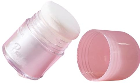Fixeringspuder - löst ansiktspuder | Genomskinligt ansikte, Halo Glow inställningar Soft Focus genomskinlig genomskinlig täckning, viktlös oljefri fixeringspulver makeup m