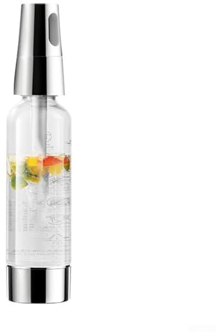 Jonikuper Machine à soda portable pour eau pétillante et jus avec gazéification réglable, capacité de 1000 ml, légère et compacte pour la maison, les voyages et les fêtes