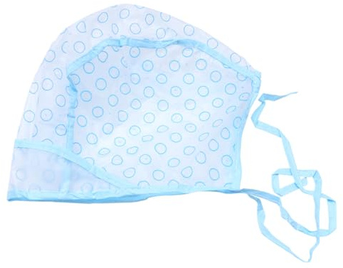 Gogogmee Cuffia per Colorazione Chioma Monouso 12 Pezzi Mantellina Protettiva Taglia Unica per Mèches e Tintura Professionale Adatta a Saloni di Bellezza e Parrucchieri