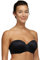 Chantelle Comfort Strapless Convertible Bra Black 34E
