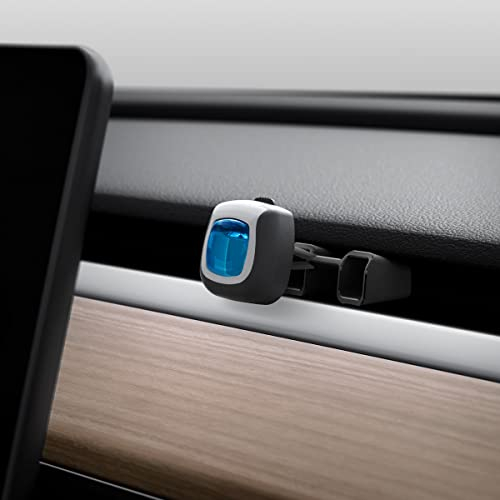 Spigen Tesla Model Y (~2024) Model 3 (2021-2023) Lufterfrischer-Adapter Regalauslass-Clip, Tesla Model Y und Model 3 Zubehör (Lufterfrischer nicht im Lieferumfang Enthalten)