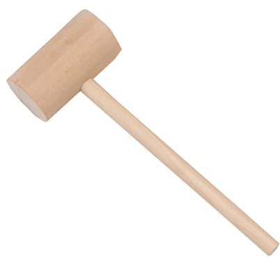 BESTonZON 4 Stück Schlaghämmer Aus Fleischklopfhammer Kleiner Holzhammer Schlaghammer Mini-krebshammer Meeresfrüchte-hammer Fleischstampfer Minihammer Zartes Fleisch Mini-krabbe Hölzern
