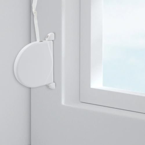 Caffney Belt Winder Surface Mounted Mini Roller Shutter Belt Winder Roller Shutter Winder with 5m Roller Shutter Belt for Roller Shutters Wire Clips HHD