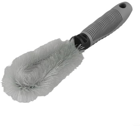 Brosse de lavage pour roues de voiture, jantes, pneus et espaces difficiles à atteindre