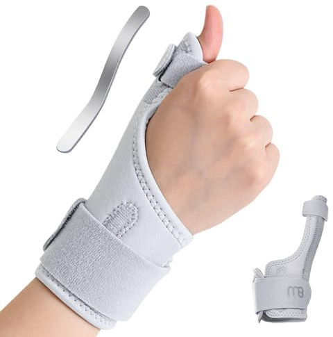 XFSRG Tutore Polso Tendinite Tutore Pollice Regolabile Entrambe le Mani Polsiera Tunnel Carpale Polsiera Elastica Supporto per Polso Destro Sinistro Leggero Tunnel Carpale per Sport Fitness