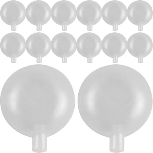 jojofuny 25 Pezzi Squeakers Giocattolo per Cani Accessori di Ricambio in Plastica Bianco per Fai da Te Inserto Rumore per Peluche e Giochi per Ragazzo Ragazza