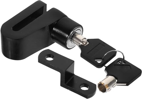 HOMOCONO Candado de Disco para Bicicletas Eléctricas y Motocicletas, Bloqueo de Freno de Hierro y Cobre, Protección para Scooter y Moto en Uso en Movimiento y Aparcamiento
