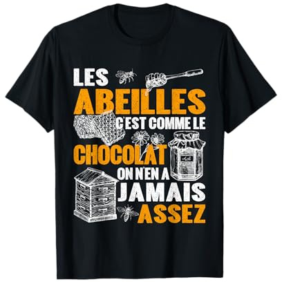 Apiculteur jamais assez d'abeilles citation matériel apicole T-Shirt