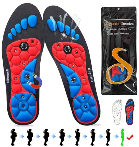 Semelles Orthopédiques,Semelle Magnetique,Semelles D'acupression,Semelles Orthopédique Pour Hommes et Femmes,Semelle Pied Plat,Semelles Chaussures Confort,Semelle Gel,Plantillas magnéticas
