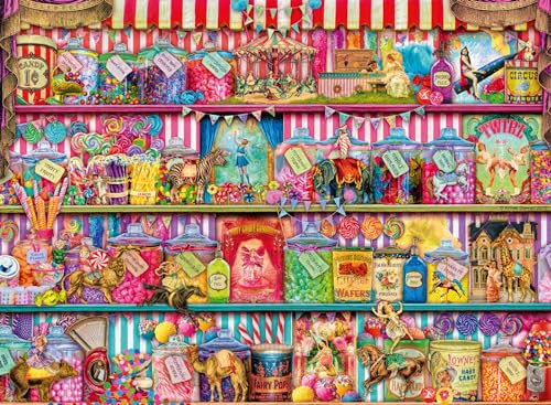 Ravensburger The Sweet Shop 500 Piece Jigsaw Puzzle for Adults and Kids Age 10 Years Up