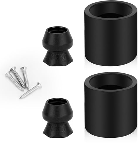 NQEUEPN 2pz Supporto per Portiera del Rimorchio Kit, Supporto per Portiera del Camper Supporto per Portiera per Paraurti in Gomma Accessori per Rimorchio per Cavalli per Rimorchi Camper