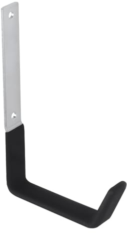 Maclean Soporte de Pared | Soporte Universal para Neumáticos, Ruedas, Bicicletas, Escaleras, Mangueras de Jardín | Perfecto para Trasteros, Garajes, Sótanos, Talleres | Incluye Accesorios de Montaje