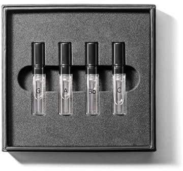 10 x GAMMON Black Notes Parfum Explorer-Set (4x2 ml) Herrenduft Parfum Duftset Probierset mit 20% Duftölanteil