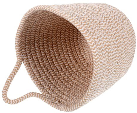 ULTECHNOVO Panier Tissé Corde Panier De Fleurs Suspendu Décoratif Pour Table Ou Mur