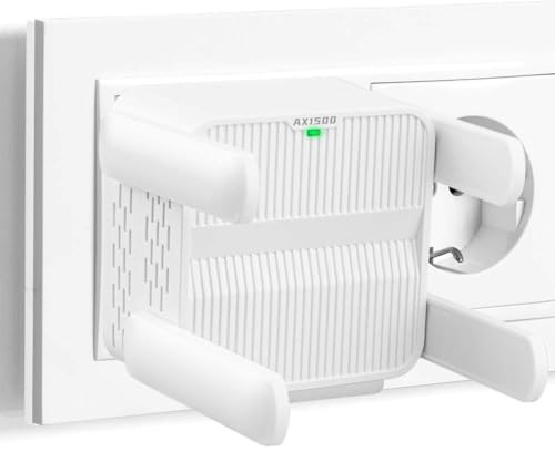 Flintronic 2025 Più Recente WLAN Ripetitore WiFi Extender, Ripetitore WiFi Potente, Amplificatore Internet con Porta Ethernet, Configurazione Rapida, Spina UE