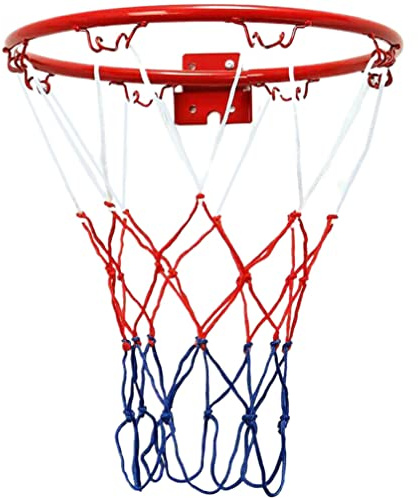 BESPORTBLE basketkorg för barn, väggmonterad basketkorg för att hänga upp basketram för inomhus, utomhus, dagis 32 cm