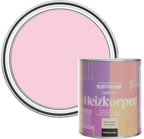 Rust-Oleum Pink Heat Resistant Radiator Paint in Gloss Finish - My Husband Said No 750ml