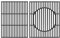 KEESHA BBQ Gourmet System Cooking Grate Replacement for Weber Genesis II 400 and Genesis II LX 400 Series Gas Grills, Cast Iron Grid Grate Perfect for Weber Genesis II S/E-410 440 Series Grills
