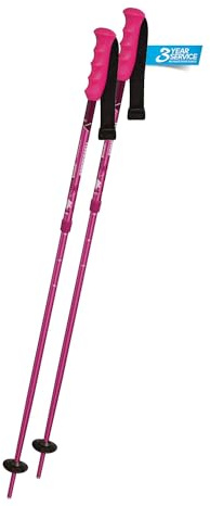 Komperdell Smash Junior Vario - Bastoni da sci per bambini, serie PINK