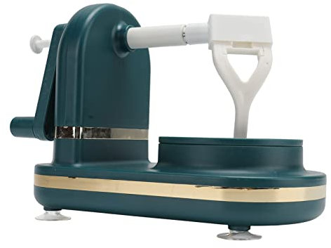 Pelamele con Impugnatura Rotante Pelapatate Manuale, Buccia Sottile, Salvaspazio, Adatto Ad Anziani e Bambini, Corpo Delicato, Forza Moderata, Nessuno Spreco di Polpa, Piccolo Ed