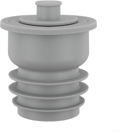 Oniissy Sello de tubería para lavadora, sello desodorante gris, para anillos, manguera de drenaje, lavado, herramientas de alcantarillado (M)