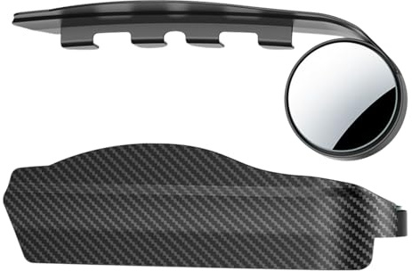 GjnjfdF Rétroviseurs d'angle mort pour Voitures - Accessoire anti-pluie pour pare-brise | Miroir large angle rond 2 en 1 pour trajets quotidiens camping tout-terrain extérieur camion