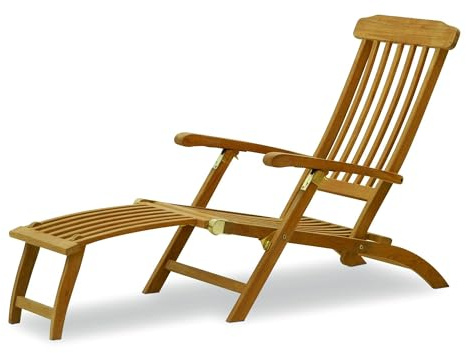 Captain's Teak Steamer, Natural