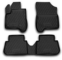 Element tappetini in gomma 3D premium su misura adatti per CITROEN C3 Picasso, Mk 1 (I), 2009->, Monovolume, 4 pezzi.