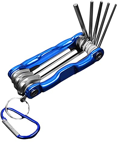 NAMIC Juego de Llaves Allen Plegables 8 en 1, Hexagonal Torx para Bicicletas, Motocicletas, Vehículos y Muebles