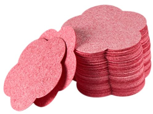 ASAKKURA 50stücke Komprimierte Gesichtsschwämme Blumenform Gesichtsschwämme Make-up Entfernung Zellstoffmaterial Gesichtsreinigungsschwamm Gesichtswaschschwamm