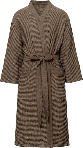 Northern Lights Group Rento Kenno Sauna Bathrobe - Brown - L/XL