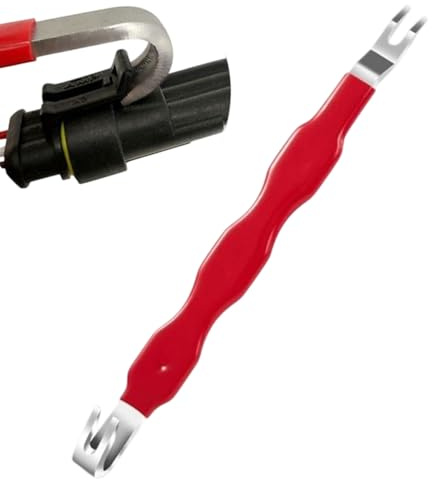 Outil de démontage de connecteur électrique – Démontage de terminal automobile pour véhicules | Design en acier à double extrémité avec poignée ergonomique, outil d'extraction de déconnexion