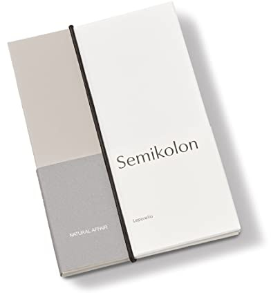 Semikolon 368755 Leporello Natural Affair 12,2 x 17,7 cm - 13 Fotos 10 x 15 cm - Ziehharmonika-Fotobuch - Desert