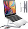 Mukiya USB-C Laptop Docking Station Stand - 7-in-1 Hub with 4K HDMI, 2 USB 3.1, 100W PD, Universal Dock for MacBook Pro/Air/Dell/HP/Surface/Lenovo