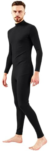 Traje completo de cuerpo de segunda piel para niños de 110 a 200 cm | Disfraz de disfraz de Halloween con capucha extensible para fiesta, traje de mono