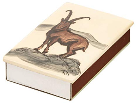 KUHN RIKON 39717 Matchwood Box, Large Capricorn, Ceramic, Stoneware