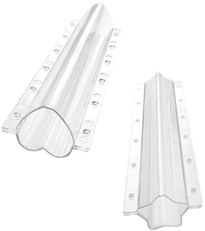 PHENOFICE 2stücke Gurkenform Satz Herz Stern Transparentes Kunststoff Werkzeug Für Gemüseanbau Für Gurken Zucchini Luffa Pflanzzubehör Für Garten Balkon