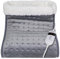 Russell Hobbs Electric Foot Warmer for Feet in Grey with 3 Heat Settings, Removable Sherpa Lining & Remote Control, Overheat Protection & Timer, 2 Year Guarantee RHHSL1001
