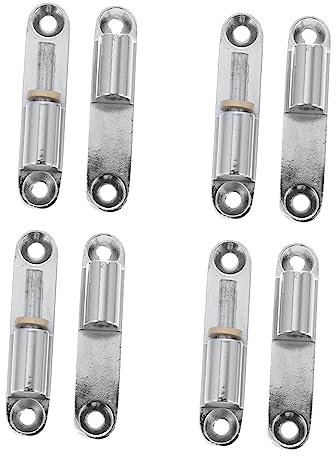 Uonlytech 4pièces Lot De Charnières à Visser Charnières De Rénovation Alliage De Zinc Pour Portes Intérieures à Degrés