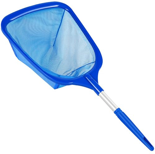 KGC Épuisette de Piscine avec poignée - Mailles Ultra Fines - Épuisette de Piscine pour piscines, étangs à Poissons, jacuzzis, algues et pour Bestway piscines