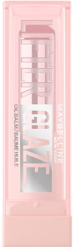 Maybelline New York Balsamo Labbra, Labbra Sane e Morbide, Colore Intenso e Modulabile, Fino a 24h di Idratazione, Con Acido Ialuronico e Acerola, Lifter Glaze, Tonalità: 008 Acai Glaze, 2,8 g