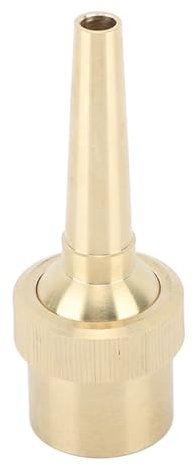 Boquilla de fuente recta ajustable de latón articulación esférica para paisaje de jardín de estanques (G1in)