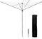 Minky Outdoor Rotary Airer, Alloy Steel, Silver, 45m