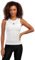 SIROKO - sous-Maillot Vélo Débardeur pour Femme Train Force - S-M - Blanc/Rose Bonbon