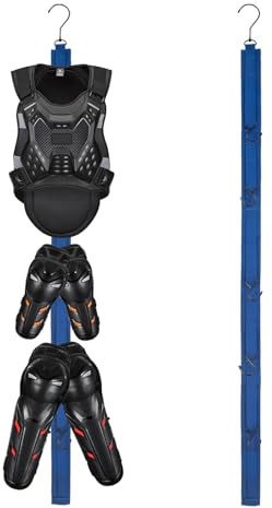 Eishockey Ausrüstung Ständer,Hockey-kleiderbügel,Hockey-Trockenständer,Eishockey Geschenk,Ice Goalie Hockey Geschenke für Jungen Männer Fußball Baseball.Wäscheständer für hockeyausrüstung. 5 Haken