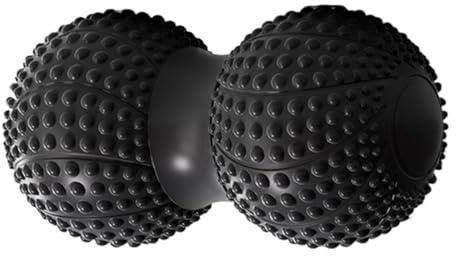 Triggerpointball - Pelota de masaje doble para espalda, cuello, hombros, columna vertebral, piernas y caderas, bolas de fisio de tejido profundo, masaje de tejido profundo, bolas de masaje de yoga