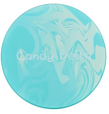 CESGIGO Candy Bella Cipria, Cipria Gel Opacizzante Viso, Impostazione Del Trucco In Polvere, Cipria Fissante Opaca Setosa Per Il Controllo Dell'olio (Cipria da Viso#Verde)