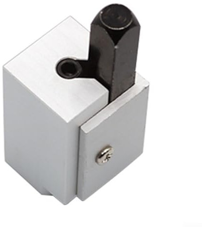 Eawfgtuw Woodworking Corner Chisel Right Angle Mortising Tool Metal Square Hinge Recess Cutter for Door Lock Cabinet Making Picture Framing Self Aligning Spring(Sliver)